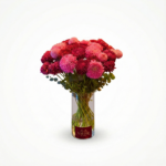 Chrysanthemum Anastasia Pembe & Mor Buketi
