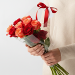 Ekvatör Gülleri – Kırmızı & Bi Color Pembe Buketi - Görsel 3