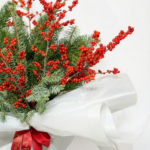 Ilex & Çam Yaprağı Aksesuar Buketi - Görsel 2