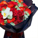 Kırmızı Ranunculus (Erençgil) Buketi - Görsel 2