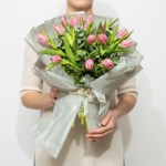 Pembe Standart Hollanda Buketi - Görsel 3